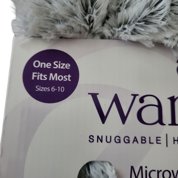 NEW Marshmallow Warmies Boots - Gray - Picture 5 of 9